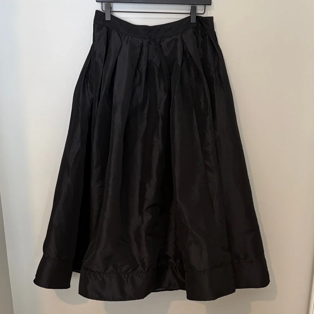 Free People Black A-Line Skirt L - Picture 2 of 9